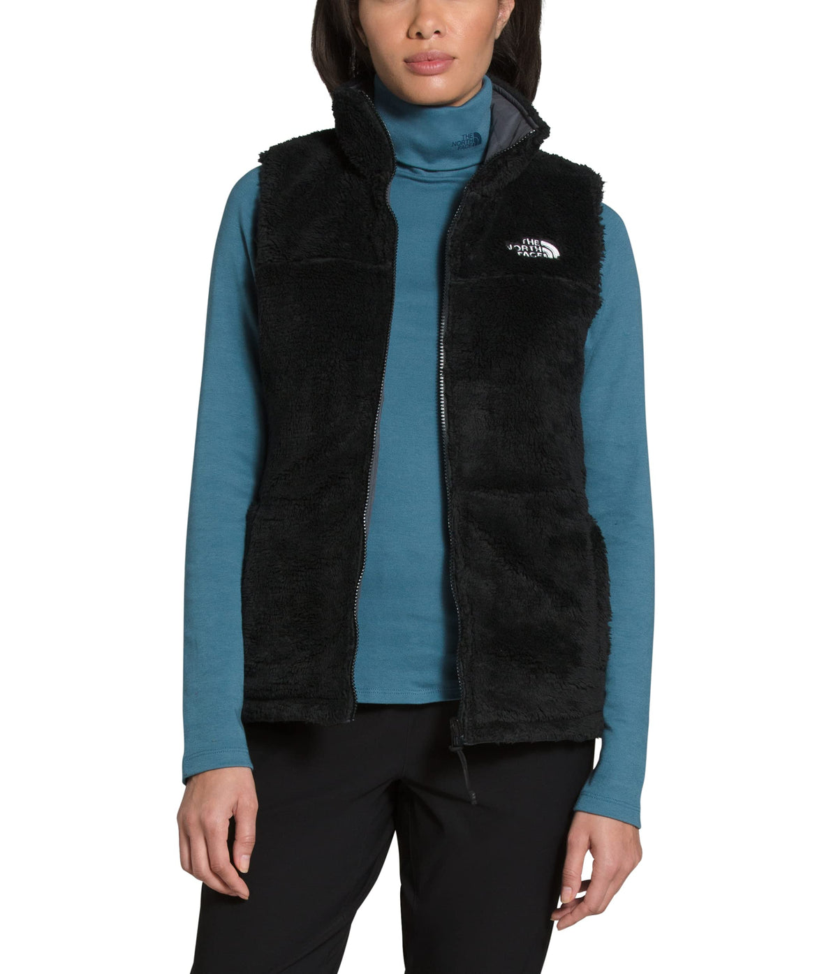 The North Face Women's Mossbud Insulated Reversible Vest, Vanadis Grey/TNF Black, M