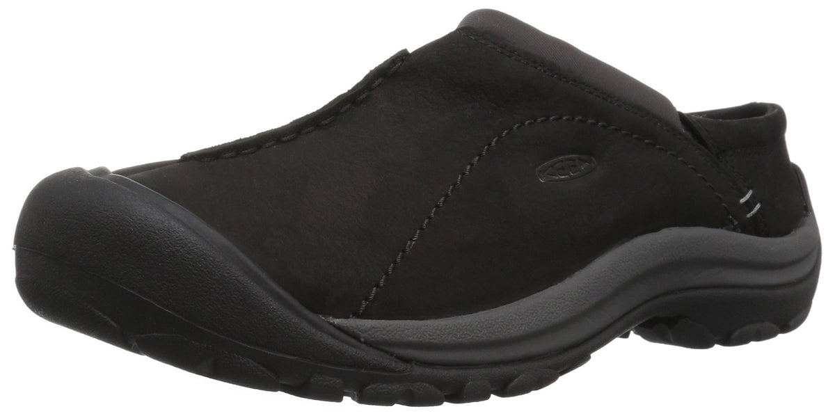 KEEN Women's KACI Slide Loafer Black/Magnet 6.5
