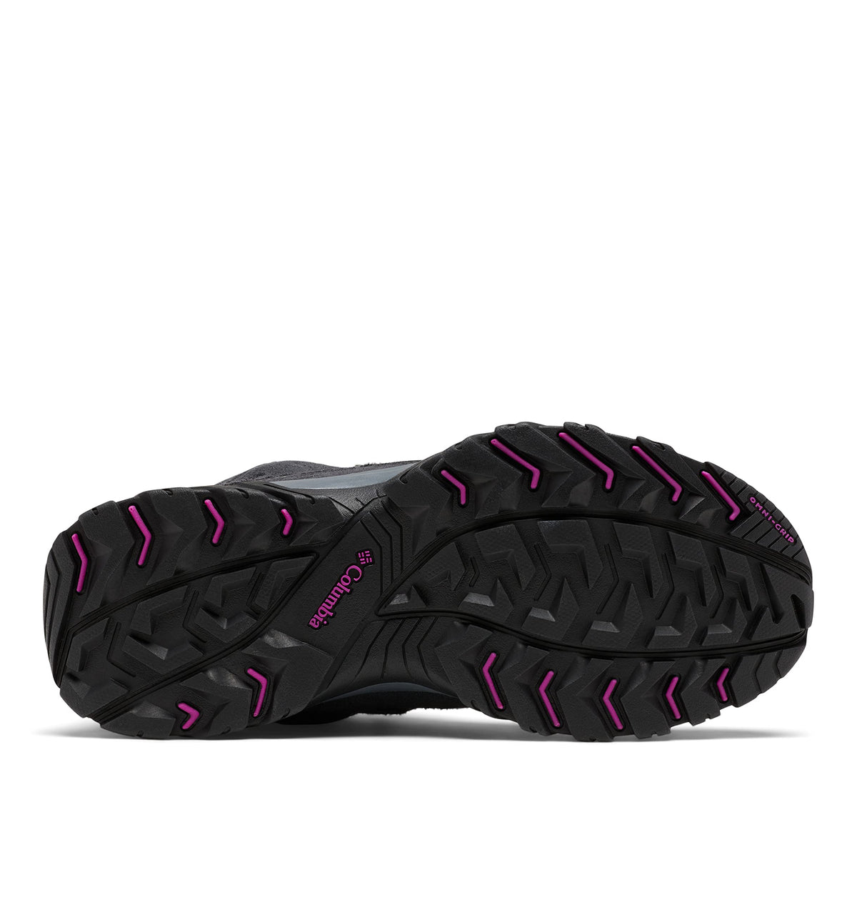 Columbia womens Crestwood Mid Waterproof Boot Hiking Shoe, Graphite/Bright Plum, 10.5 Wide US