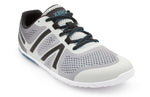 Xero Shoes Men's Speed Force Barefoot Running Shoes, Dawn Gray/Classic Blue, 13