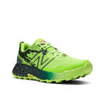 New Balance Women's Fresh Foam Hierro V7 GTX Trail Running Shoe, Pixel Green/Natural Indigo, 12 Wide