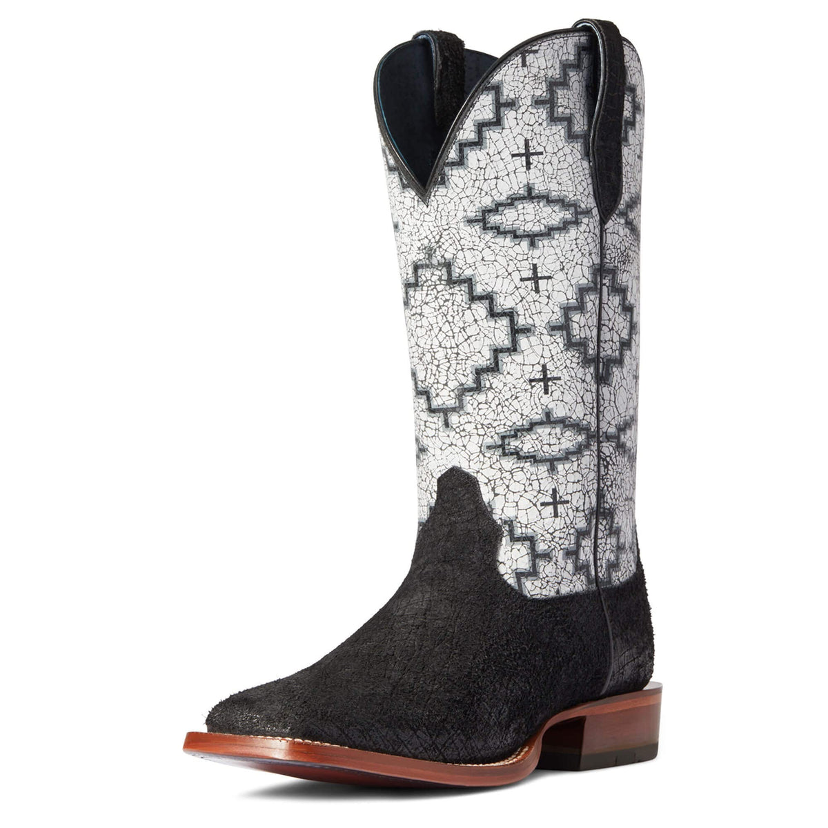 Ariat womens Pendleton 8.5 Black Hippo Print