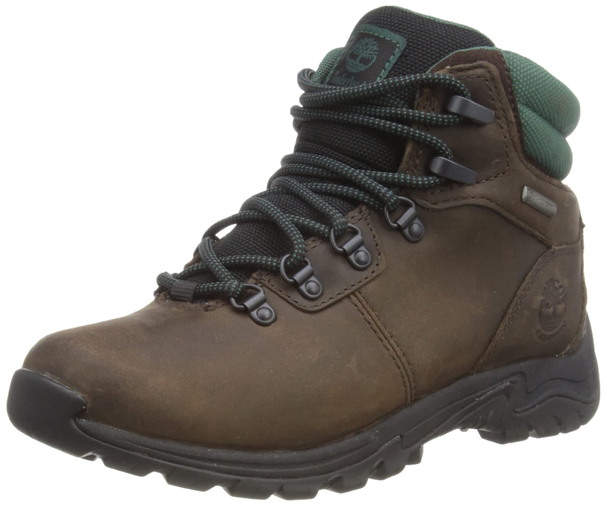 Timberland Womens Mt. Maddsen Leather Outdoor Hiking Boots Brown 10 Medium (B,M)