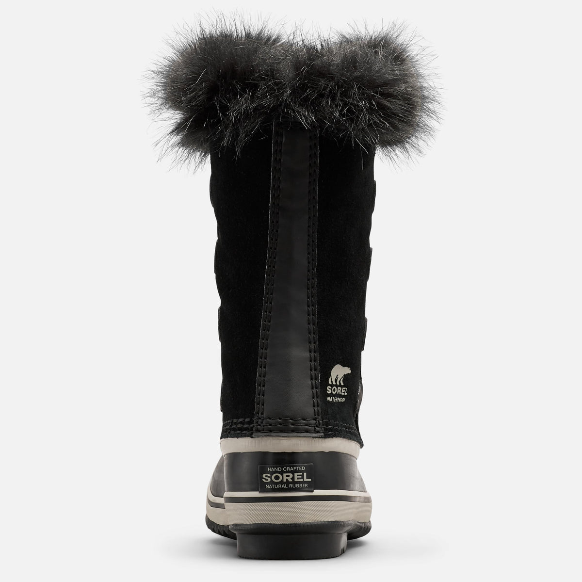 SOREL - Youth Joan of Arctic Waterproof Winter Boot for Kids Big Kid (8-12 Years) 6 Big Kid Black, Dove