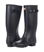 Hunter Huntress Wide Boot Navy 5 M