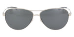Smith Optics Women's Langley Aviator Sunglasses Silver with Platinum Lens