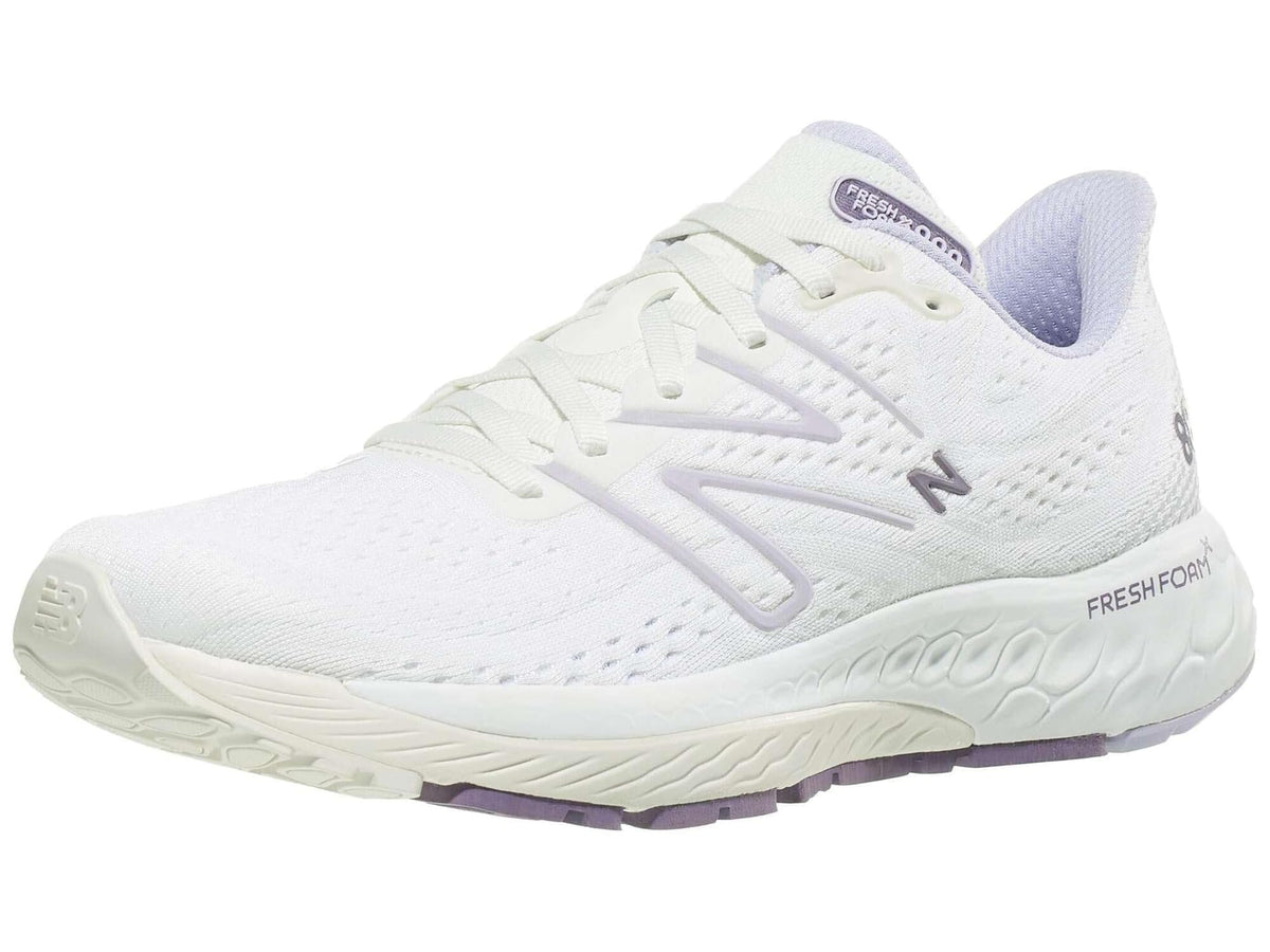 New Balance Women's Fresh Foam X 880 V13 Running Shoe 10.5 Sea Salt/Grey Violet