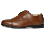 Florsheim Reveal Cap Toe Jr Boys' Toddler-Youth Oxford, 6.5 M US Big Kid, Cognac