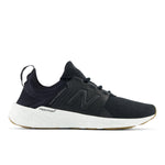 New Balance Men's Fresh Foam X Cruz V3 Running Shoe, Black/Blacktop/Gum 020, 9.5