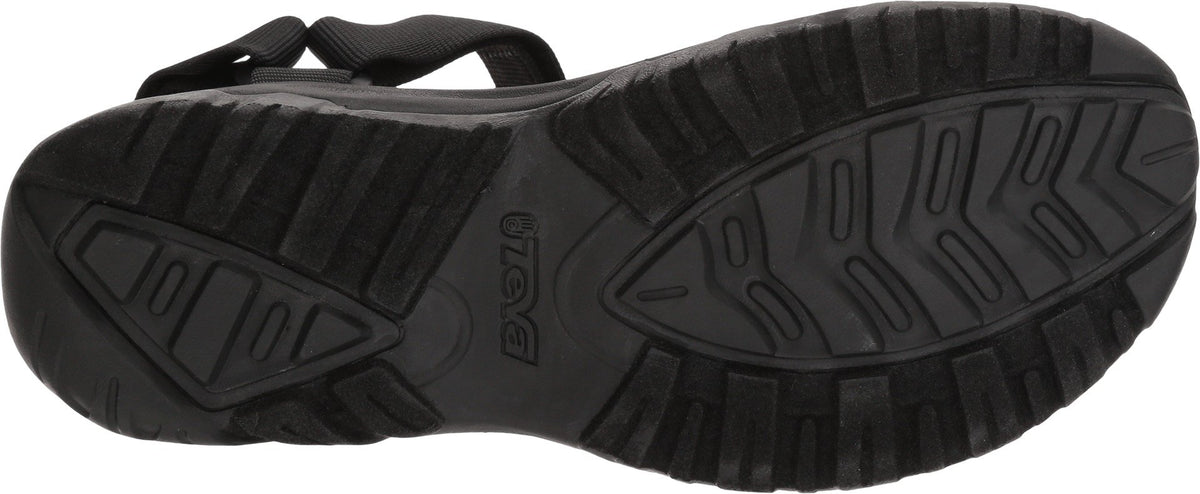 Teva mens Hurricane 4 Sandal, Black, 12 US