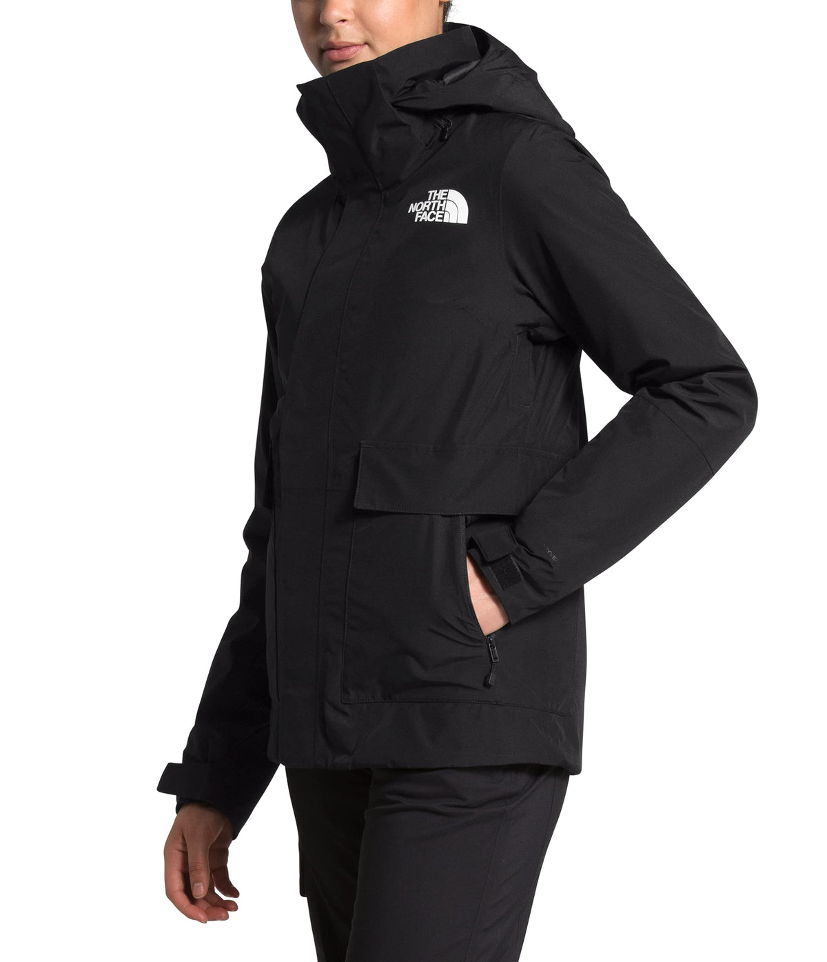 THE NORTH FACE Women's Garner Triclimate Insulated Ski Jacket, TNF Black/TNF Black, Small