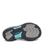 KEEN Women's Newport H2 Closed Toe Water Sandal 6 Steel Grey/Blue Turquoise