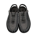 KEEN Men's Uneek Classic Two Cord Sandals, Magnet/Black, 10.5