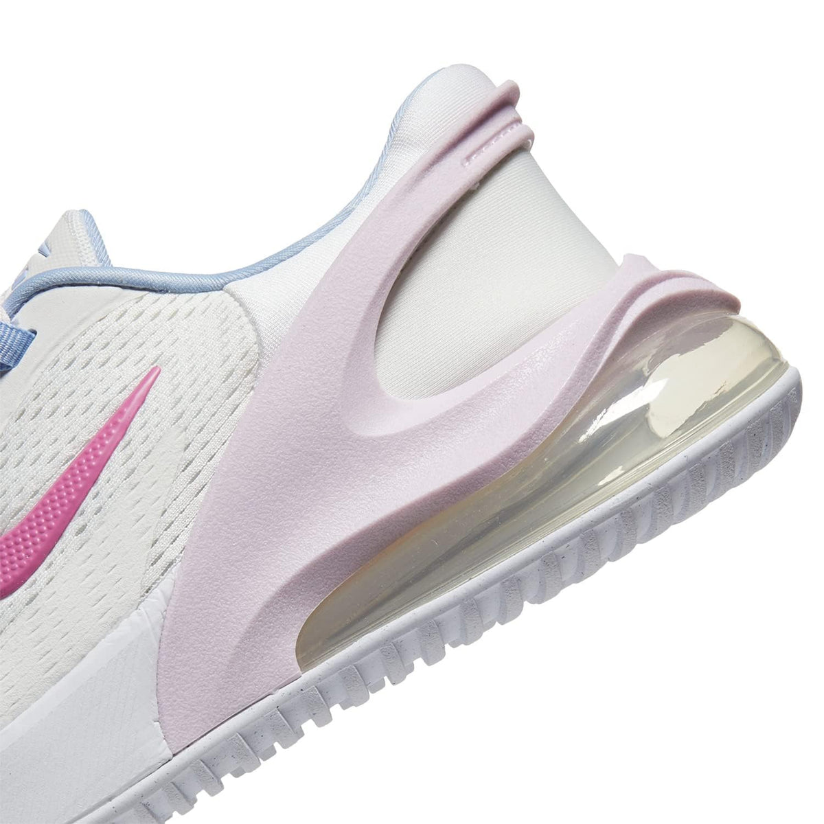 Nike Boy's Air Max 270 Go (Big Kid) 2 Little Kid Summit White/Cosmic Fuchsia/Cobalt Bliss