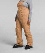 THE NORTH FACE Women's Freedom Bib (Standard and Plus Size) - PFAS Free, Almond Butter, 3X Plus Regular