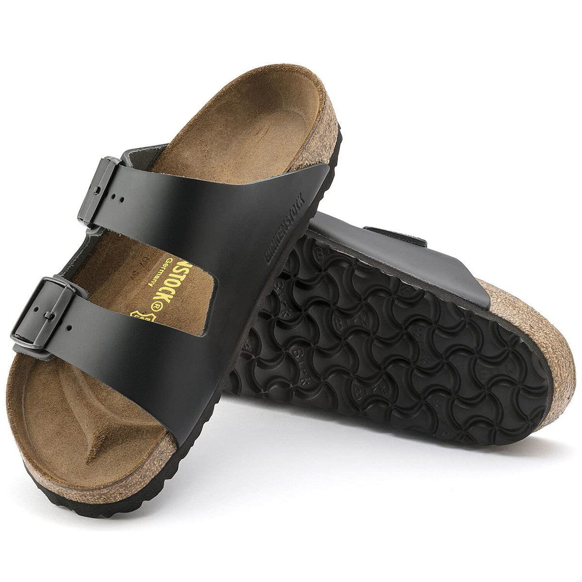 Birkenstock Unisex Arizona, Schwarz, 9.5 US Women