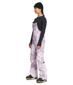 THE NORTH FACE Freedom Bib Pant - Women's Lavender Fog Tonal Mountainscape Print, S/Short