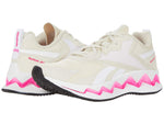 Reebok Girl's Zig Elusion Energy (Big Kid) Alabaster/White/Proud Pink 6.5 Big Kid M