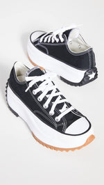 Converse Women's Run Star Hike Digital Terrain Sneakers 6.5 Women/5 Men Black/White/Gum