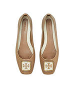 Tory Burch Georgia Ballet Almond Flour 7 M