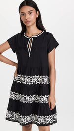 Roller Rabbit Women's Pamela Dress, Black, M