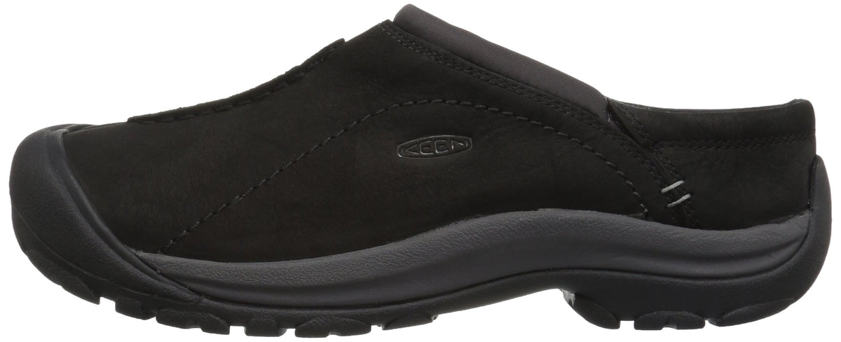 KEEN Women's KACI Slide Loafer Black/Magnet 6.5