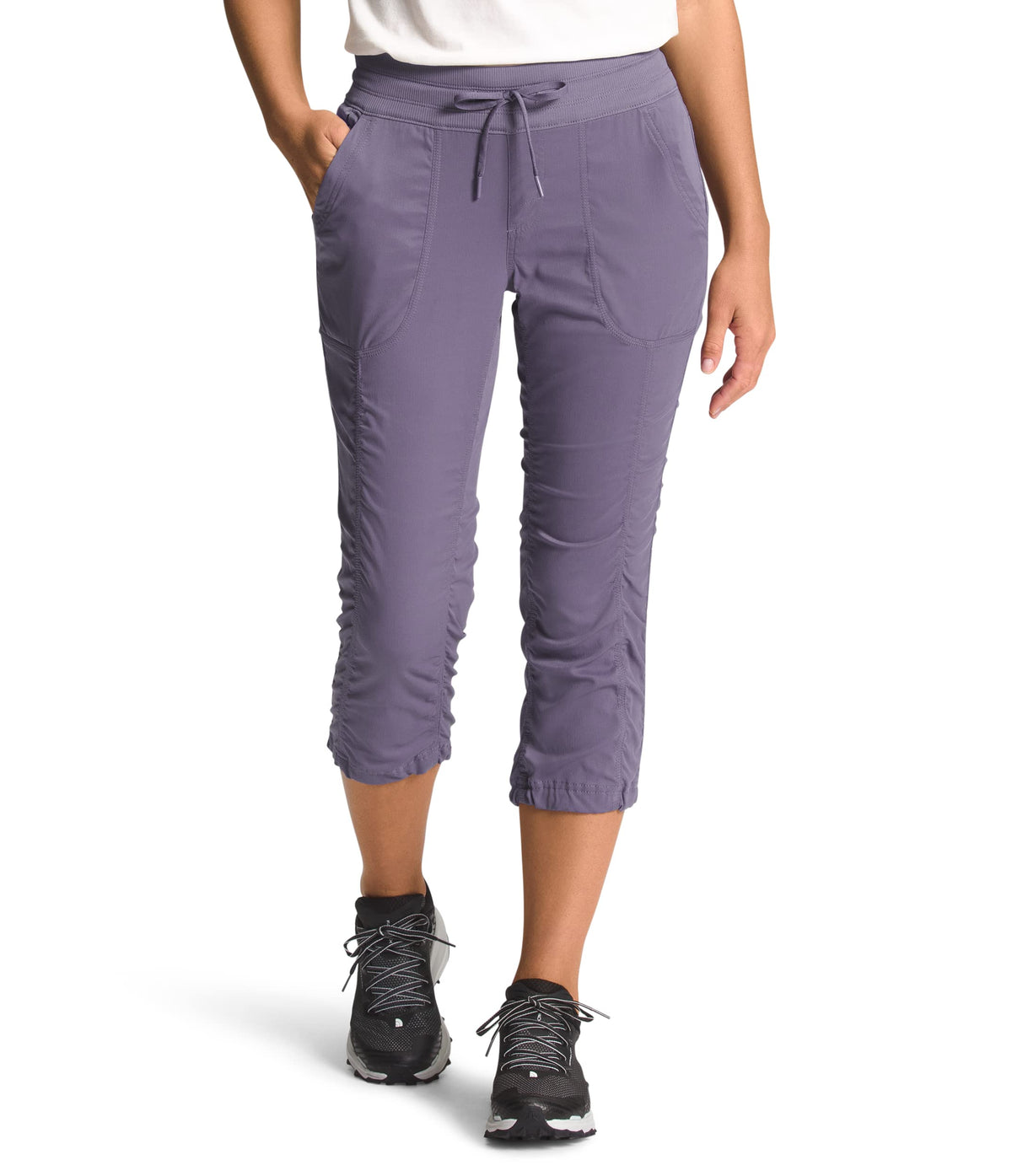 THE NORTH FACE Aphrodite 2.0 DWR Capri Womens Pants Lunar Slate Sz XXL