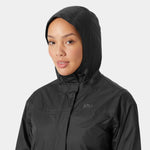 Helly Hansen Women's Loke Waterproof Windproof Breathable Rain Jacket, 990 Black, Small