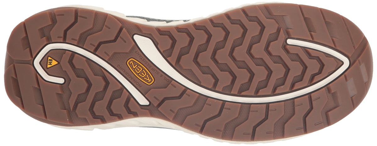 KEEN Utility Women's Arvada Low Height Composite Toe Breathable Industrial Work Sneaker 11 Sea Moss/Desert Sage