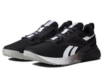 Reebok Nanoflex Parafit TR Core Black/White/Pure Grey Men's 5, Women's 6.5 Medium