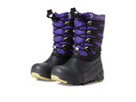 Merrell Snow Quest Lite 3.0 Waterproof Boot, Purple/Citron, 4 US Unisex Big Kid