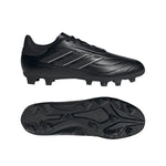 adidas Copa Pure II Club Firm Ground Black/Carbon/Grey Men's 11.5 Medium