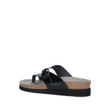 Mephisto Helen Black Patent Womens Sandals Size 39 EU