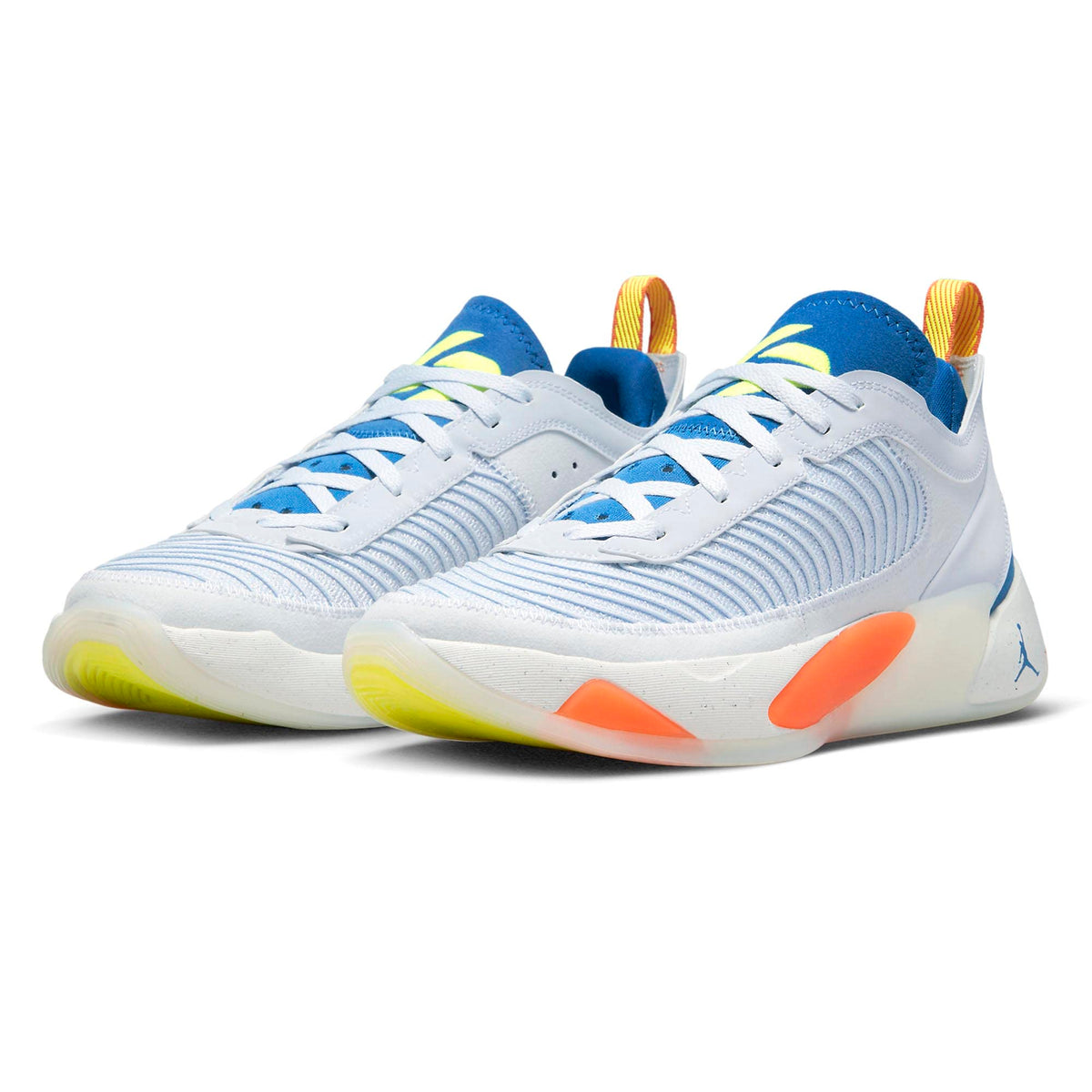 Jordan Boy's Luka 1 Next Nature (Big Kid) Football Grey/Volt/Dark Marina Blue/Sail 6.5 Big Kid M