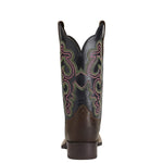 ARIAT BMVY9 Womens Quickdraw Western Boot Tack Room Chocolate 8 Wide