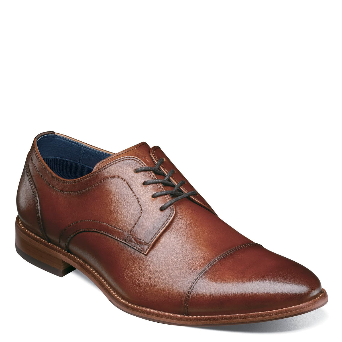 Florsheim Flex Cap Toe Oxford Mens Oxford 13 2E US Cognac