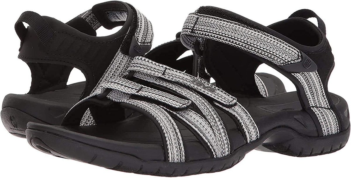 Teva Women's Tirra Athletic Sandal 9.5 Black White Multi