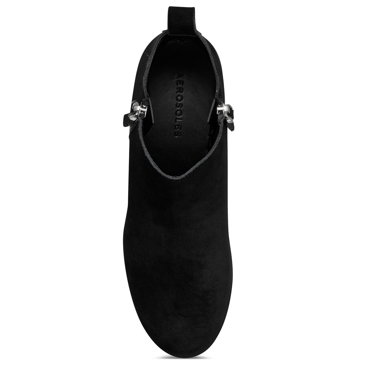 Aerosoles Women's Stewart Ankle Boot, Black, 9 Wide