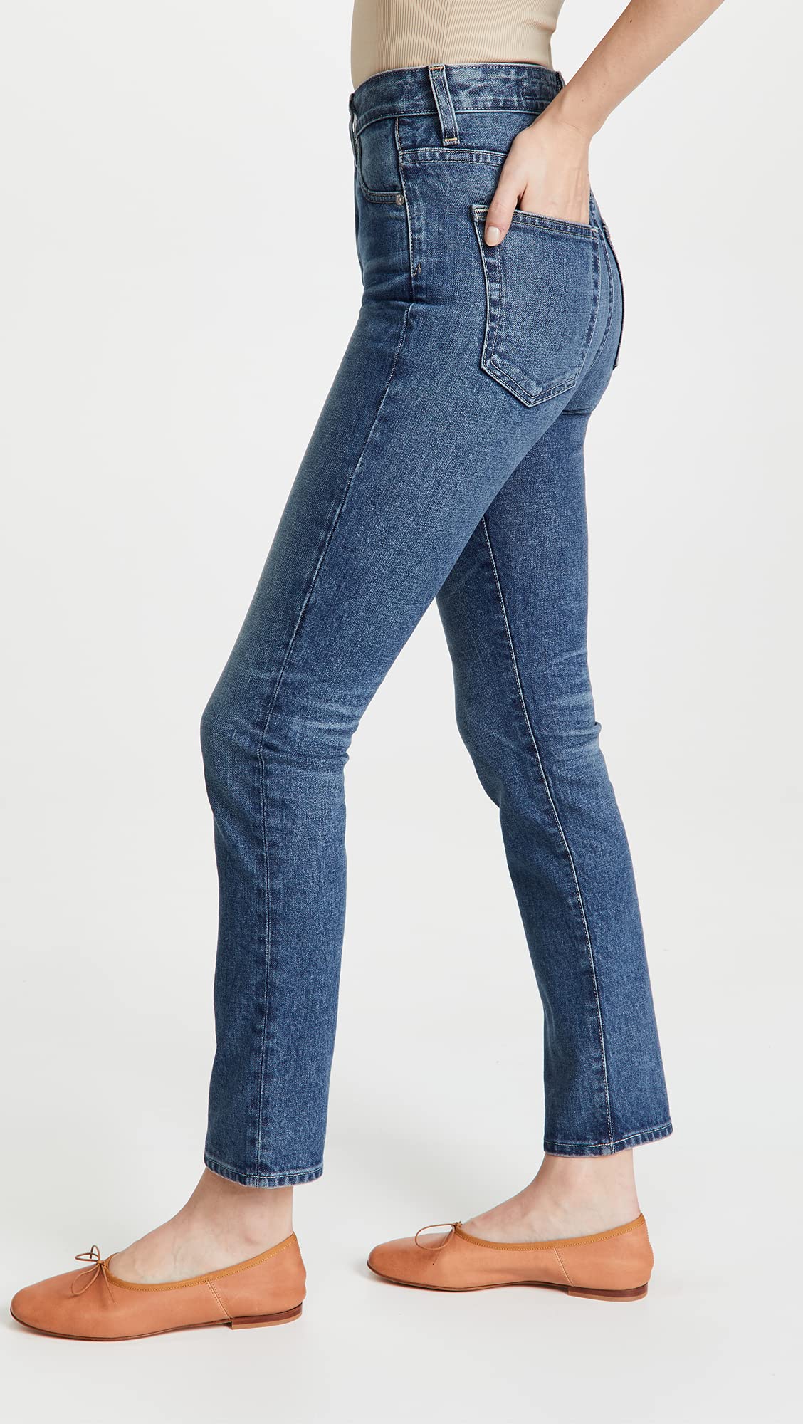 AG Adriano Goldschmied Women's Alexxis Slim Jeans, 10 Years Ellwood, 30