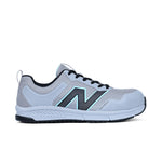 New Balance Women's Aluminum Toe Evolve Industrial Shoe, Grey/Beach, 10.5