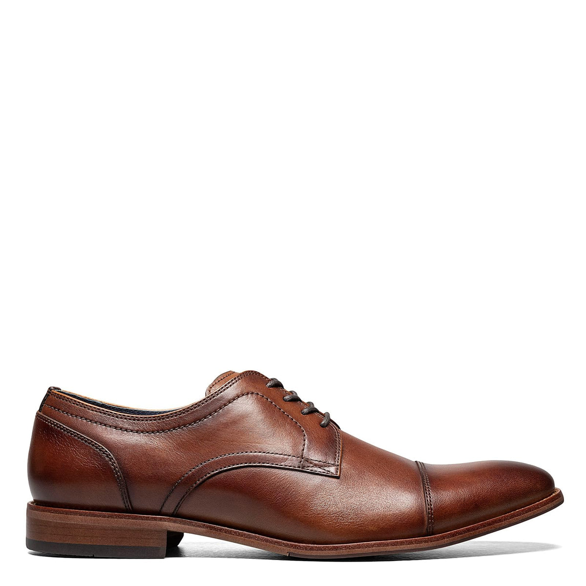 Florsheim Flex Cap Toe Oxford Mens Oxford 13 2E US Cognac