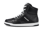 Coach C202 Signature High-Top Sneaker Grey 9.5 D (M)