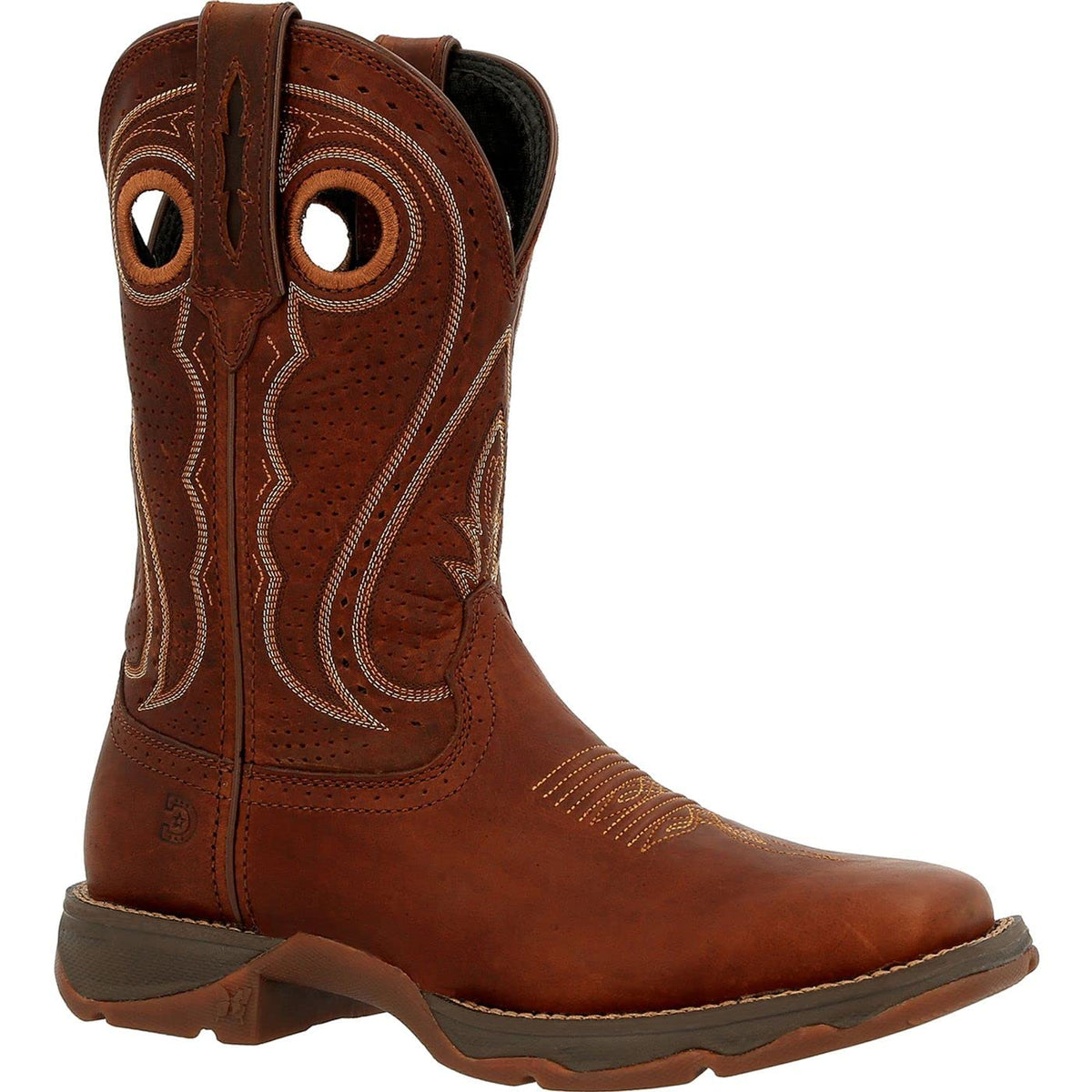 Durango Lady Women's Chestnut Western Boot, Chestnut, Size 11(M)