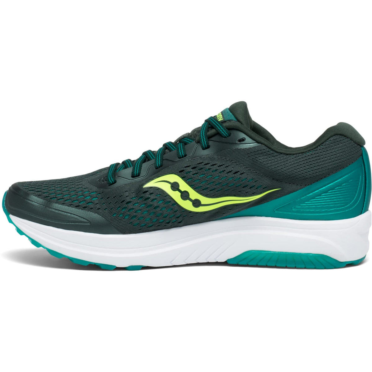 Saucony Men's Running Shoes, Green Brown 37, 12