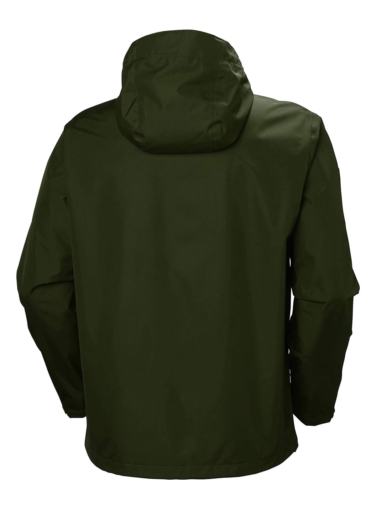 Helly-Hansen Men's Seven J Waterproof Windproof Breathable Rain Jacket, 470 Forest Night, Medium