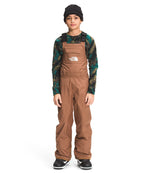 THE NORTH FACE Youth Freedom Insulated Bib, Pinecone Brown, S
