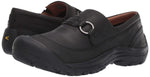 KEEN Women's Kaci 2 Casual Comfortable Leather Slip on Clog 6 Black/Black