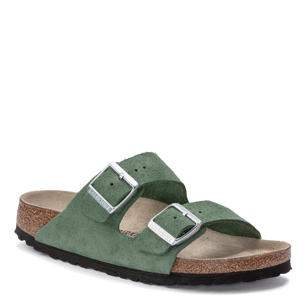 Birkenstock Women's, Arizona Sandal - Narrow Width Thyme 37 M, 6