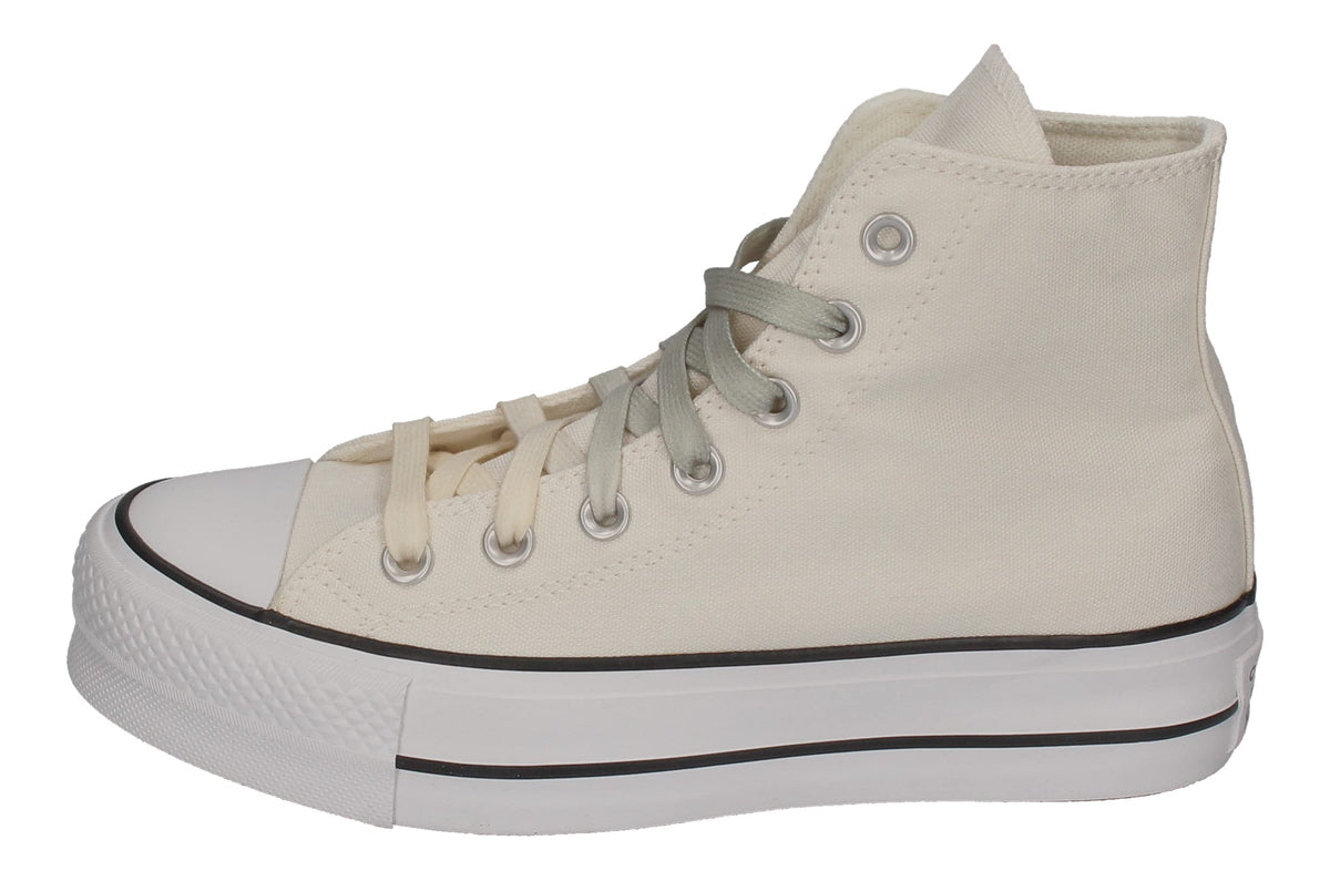 Converse Unisex Chuck Taylor All Star High Top Platform Sneaker - Off White 8