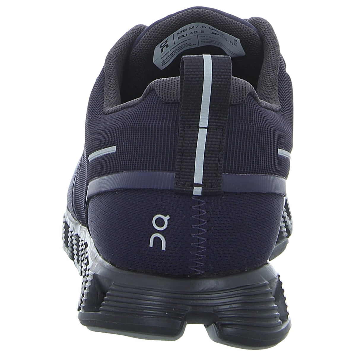 On Men's Cloud 5 Waterproof Running Shoes, Midnight/Magnet, 9.5 US